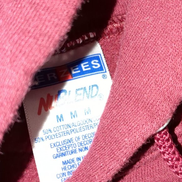 Medium Shrute Farms Sweatshirt Maroon Hoodie - Picture 3 of 3